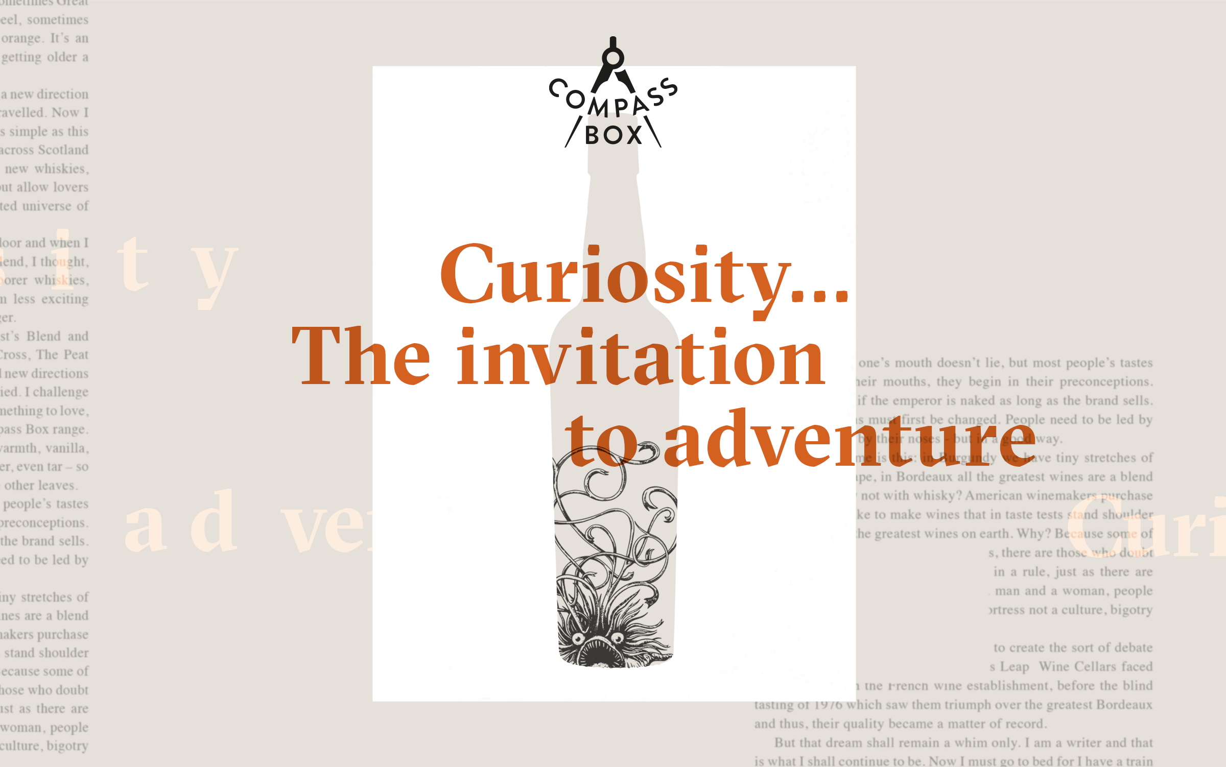 Curiosity... The invitation to adventure