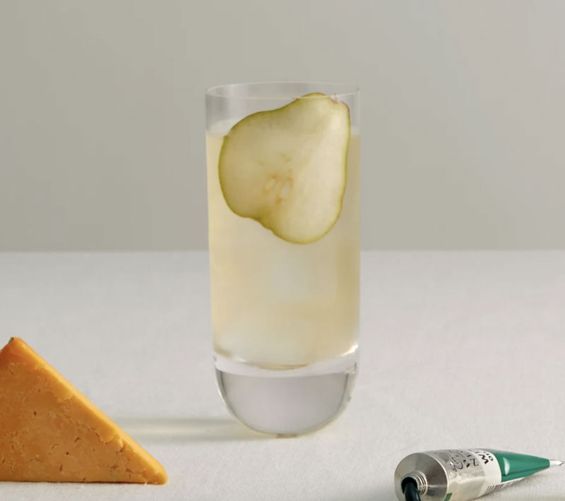 Pear and Whisky Highball